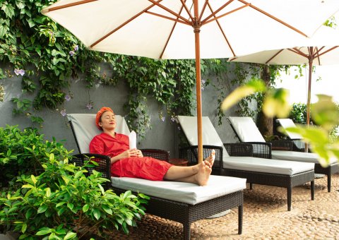 Nach den Ayurveda Behandlungen ganz bei sich ankommen