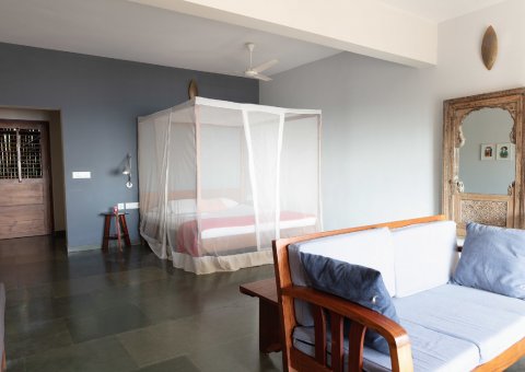 Das Cliff View Ayurveda Retreat verfügt insgesamt über 9 Zimmer