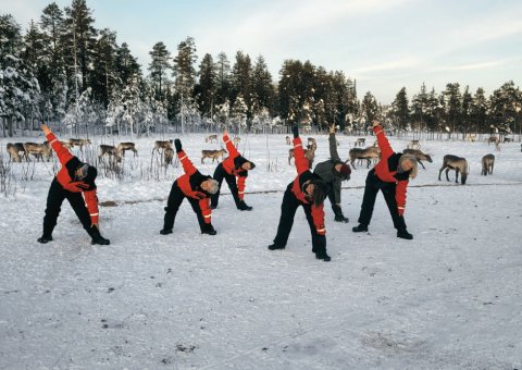 Hatha-Yoga in der Natur
