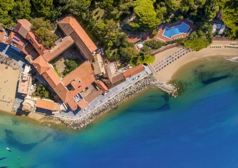 Der Blick auf den Palazzo Belmonte