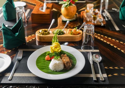 Die leckeren Mahlzeiten, frisch für Sie zubereitet