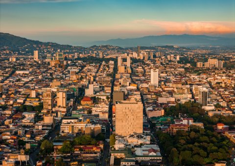 Der Blick über San Jose