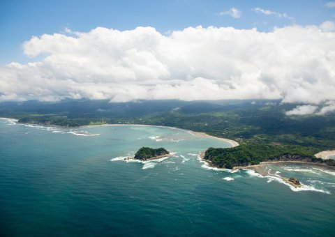 Die Küste Sámara auf der Nicoya Halbinsel