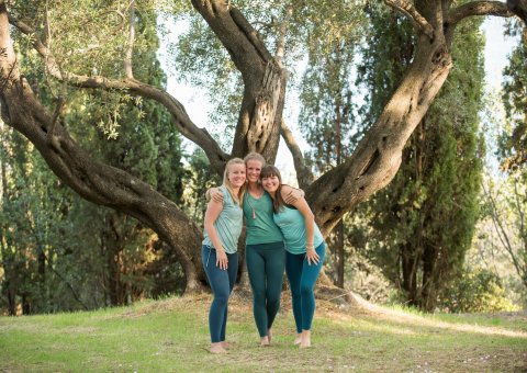 Gemeinsam Yoga üben