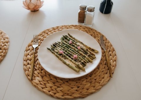 Die frischen Gerichte genießen