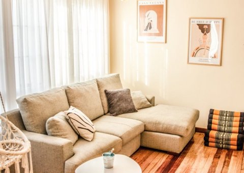 Entspannen im gemütlichen Wohnzimmer