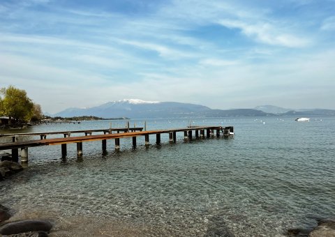 Der weite Gardasee