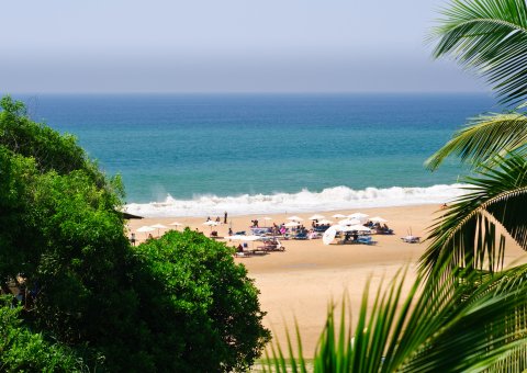 Der Blick auf das weite Meer