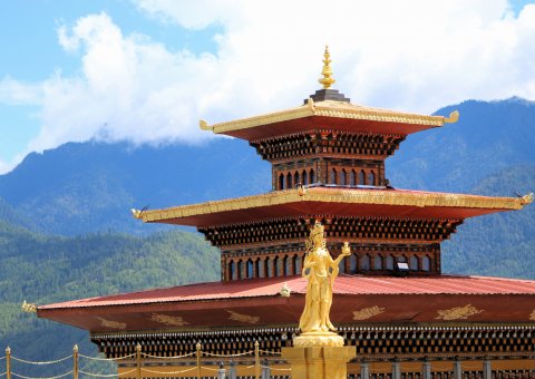 Buddha Statue in Timphu, Bhutan