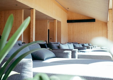 Zur Ruhe kommen und entspannen in der Lounge