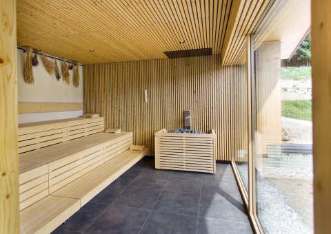 Die Sauna für wohltuende Tiefenentspannung