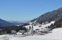 Traumhafte Ausblicke auf die verschneite Winterlandschaft um das Bio-Berghotel Ifenblick