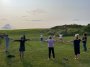 Wohltuende Yoga-Einheiten in der Natur